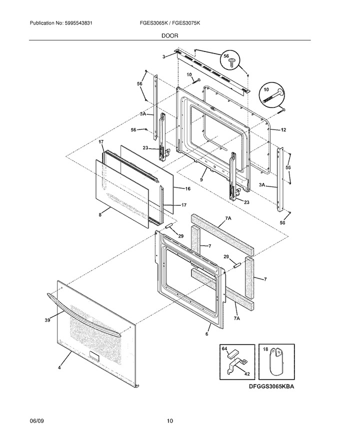 Diagram for FGES3065KBA