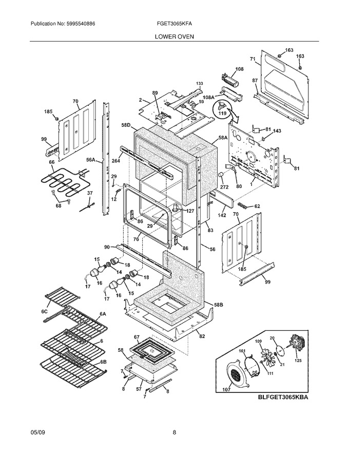 Diagram for FGET3065KWA