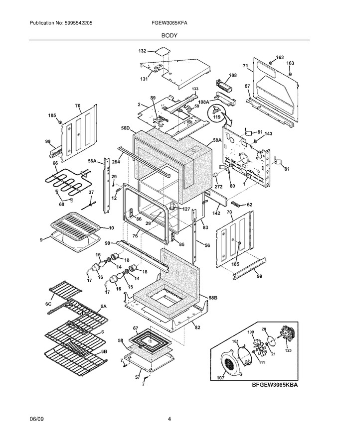 Diagram for FGEW3065KFA