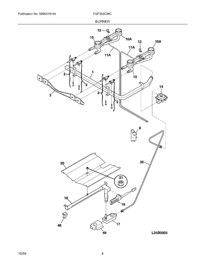 Diagram for FGF303CWC