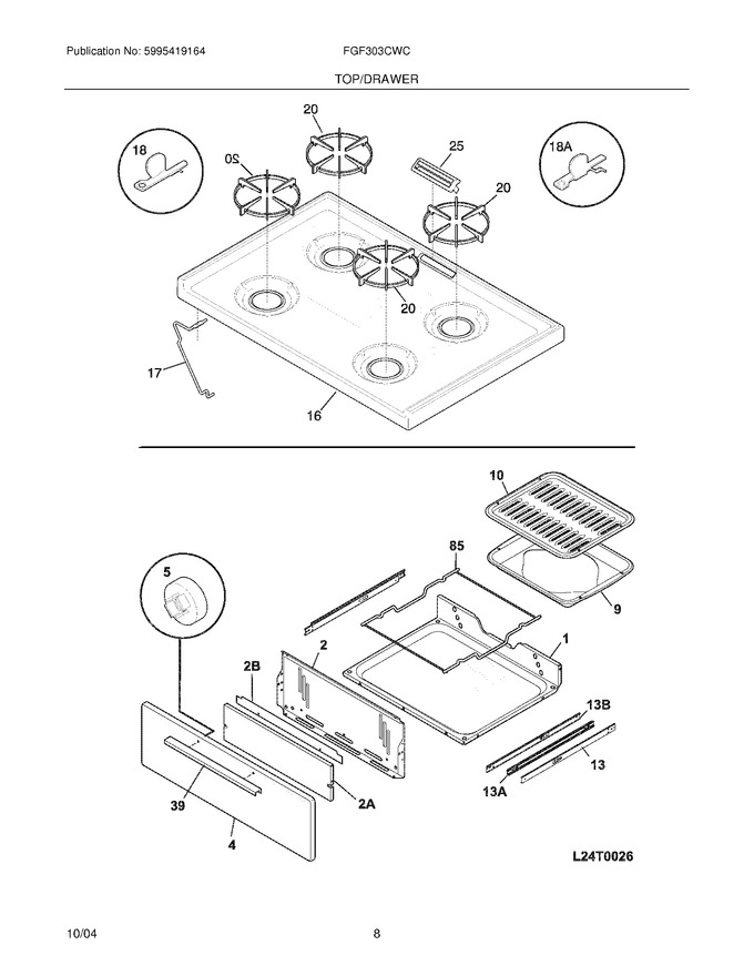 Diagram for FGF303CWC