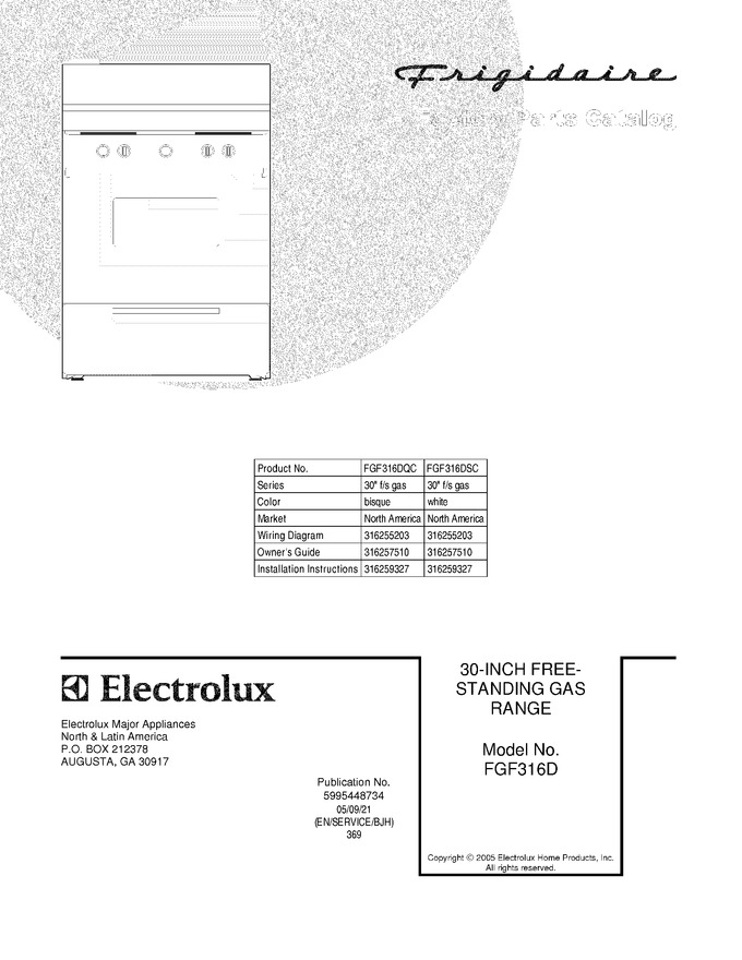 Diagram for FGF316DSC