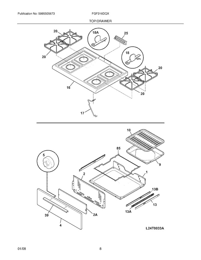 Diagram for FGF316DQX