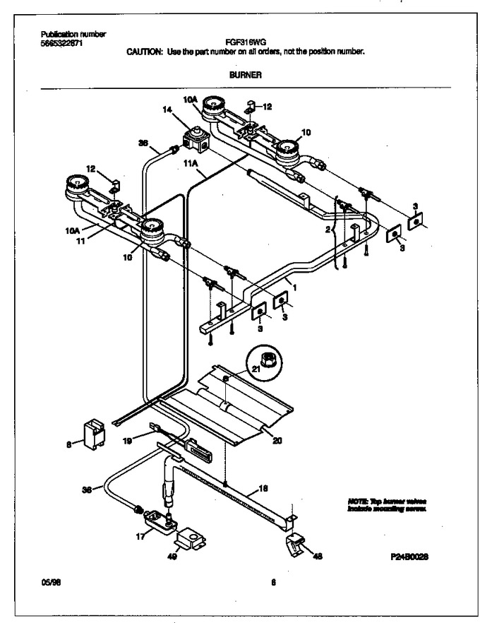 Diagram for FGF316WGSD