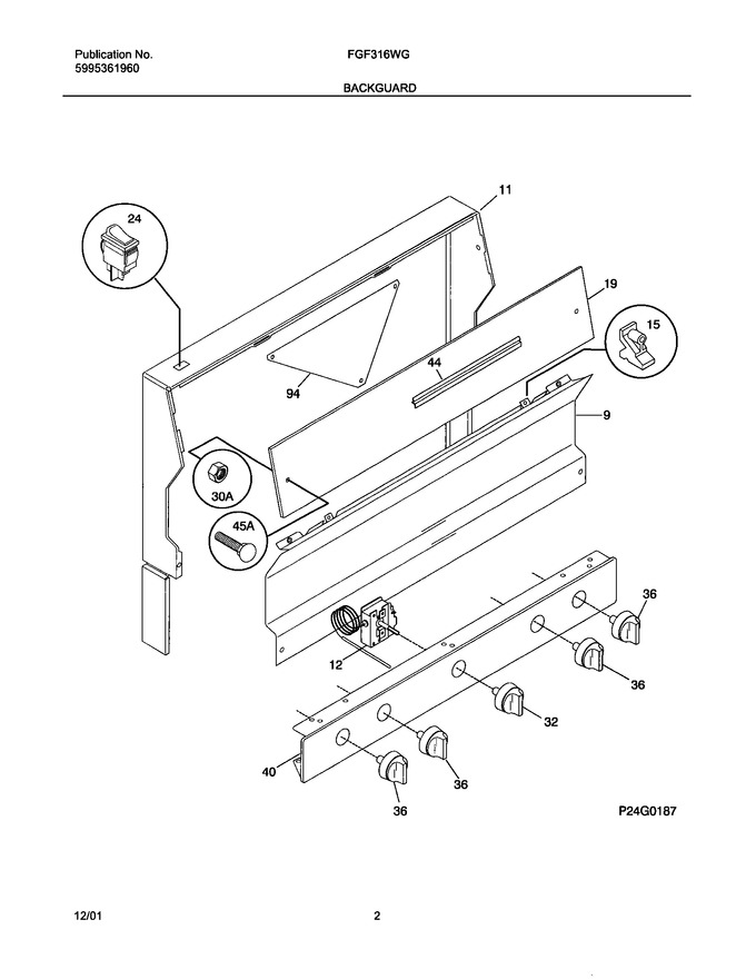 Diagram for FGF316WGSK