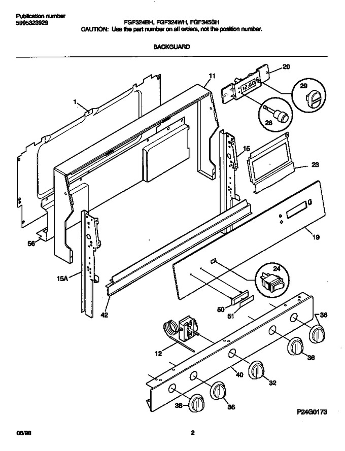 Diagram for FGF345BHWA