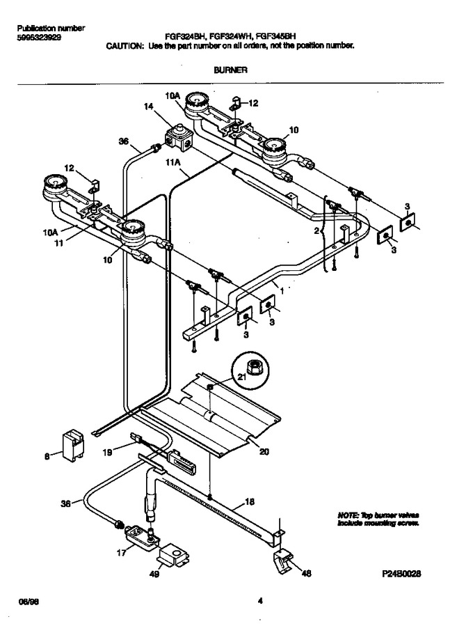 Diagram for FGF345BHWA