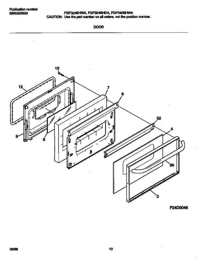 Diagram for FGF345BHWA