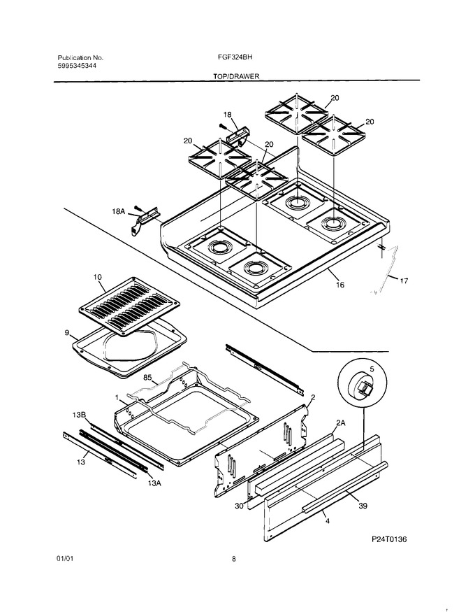 Diagram for FGF324BHDC