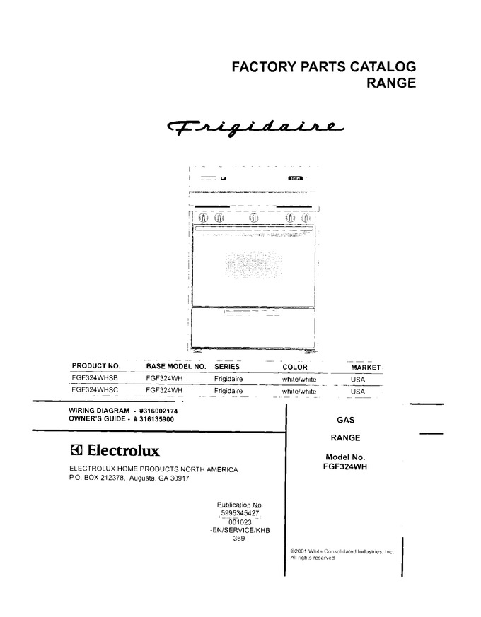 Diagram for FGF324WHSB