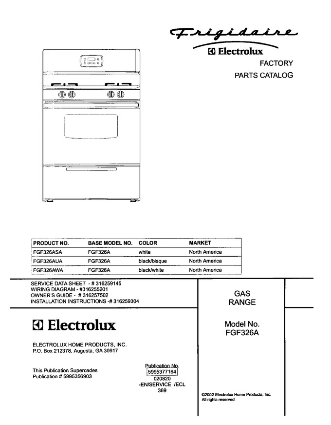 Diagram for FGF326ASA