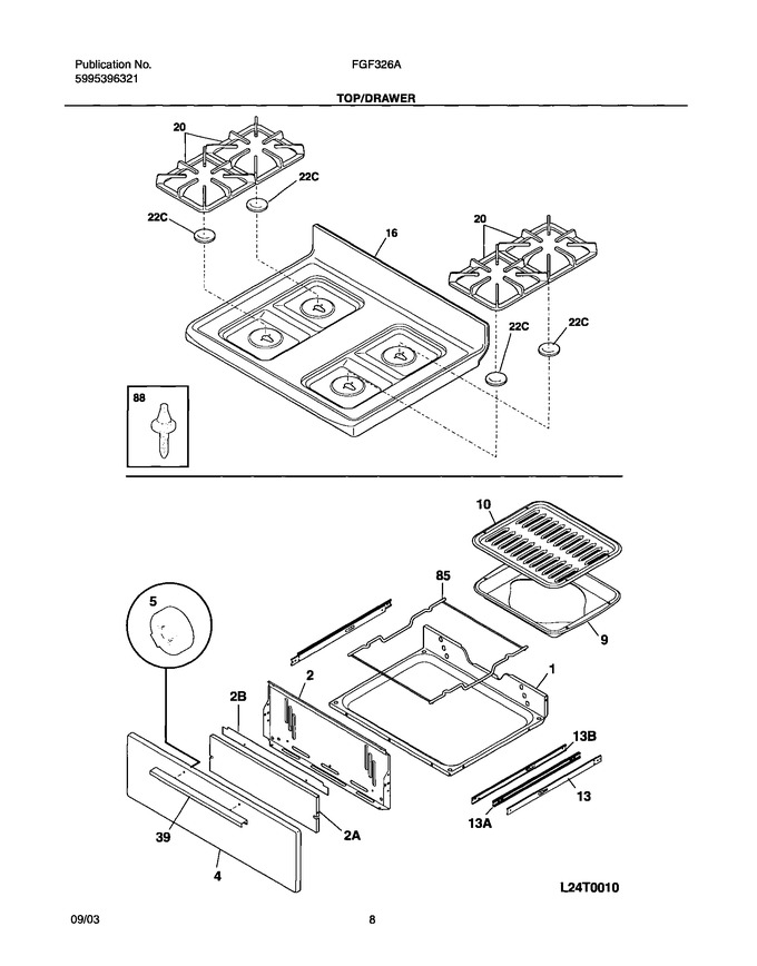 Diagram for FGF326AWE