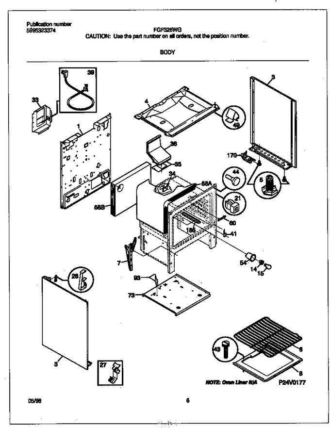 Diagram for FGF326WGSF