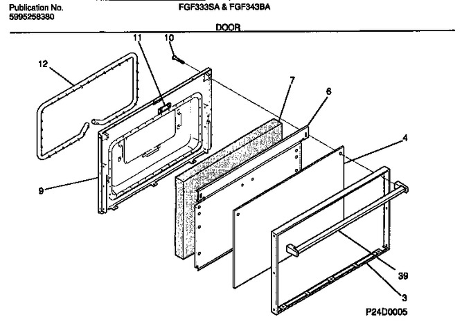 Diagram for FGF333SAWB