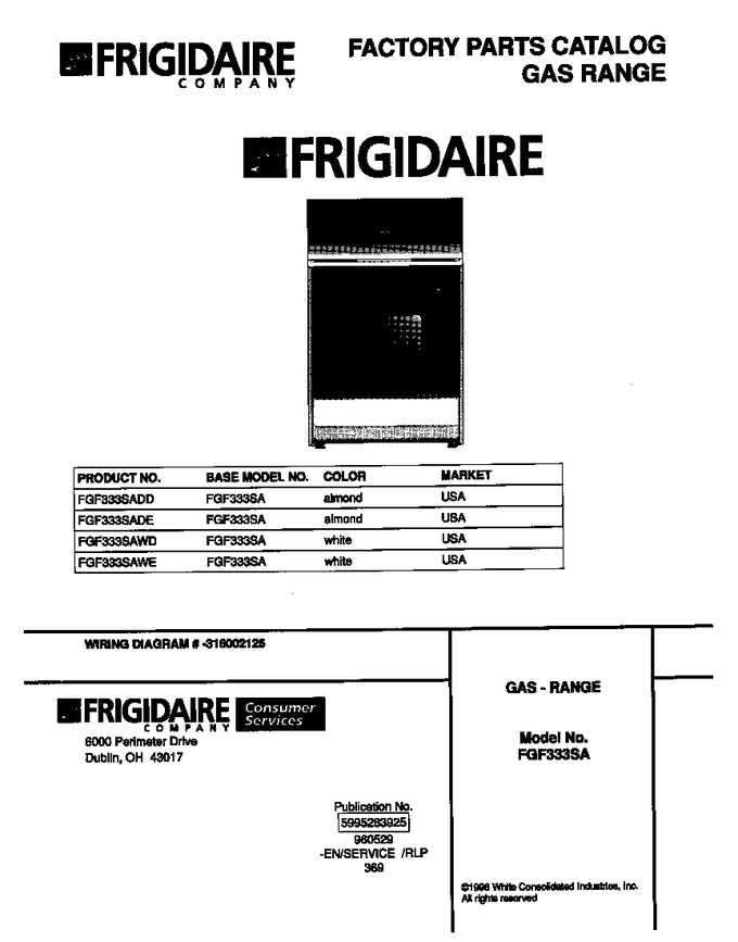 Diagram for FGF333SAWD