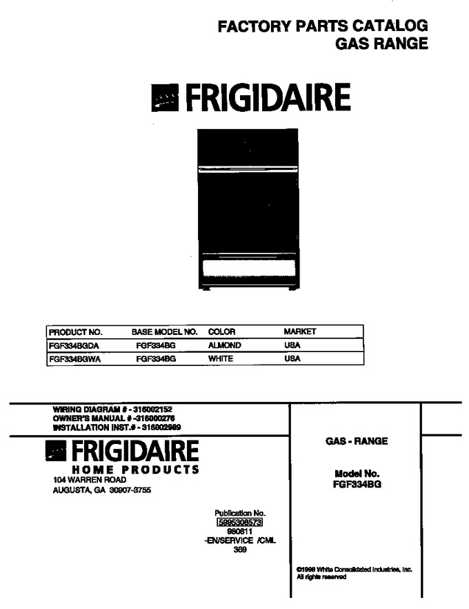 Diagram for FGF334BGWA
