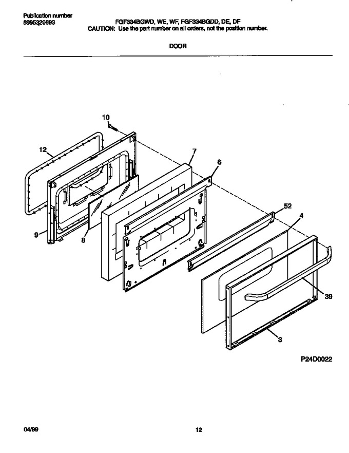 Diagram for FGF334BGWD
