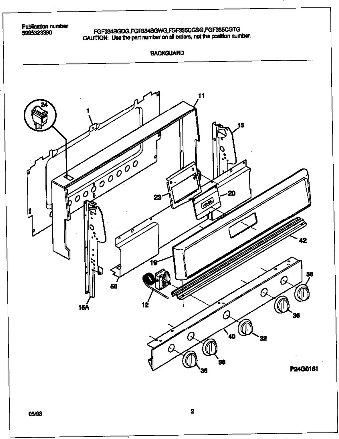 Diagram for FGF334BGWG
