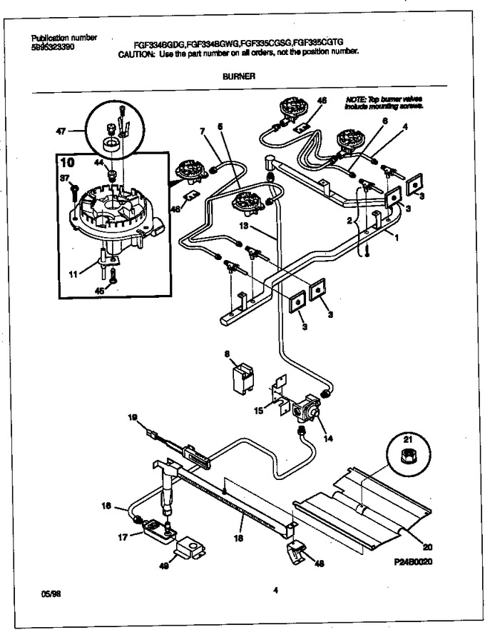 Diagram for FGF334BGWG