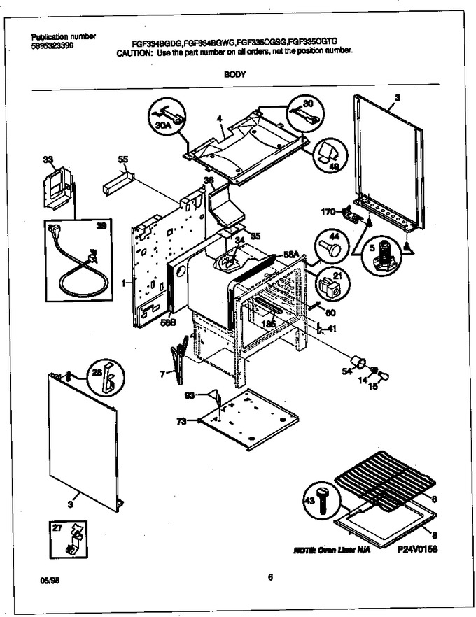 Diagram for FGF334BGWG