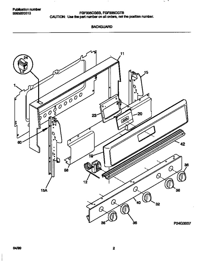 Diagram for FGF335CGSB