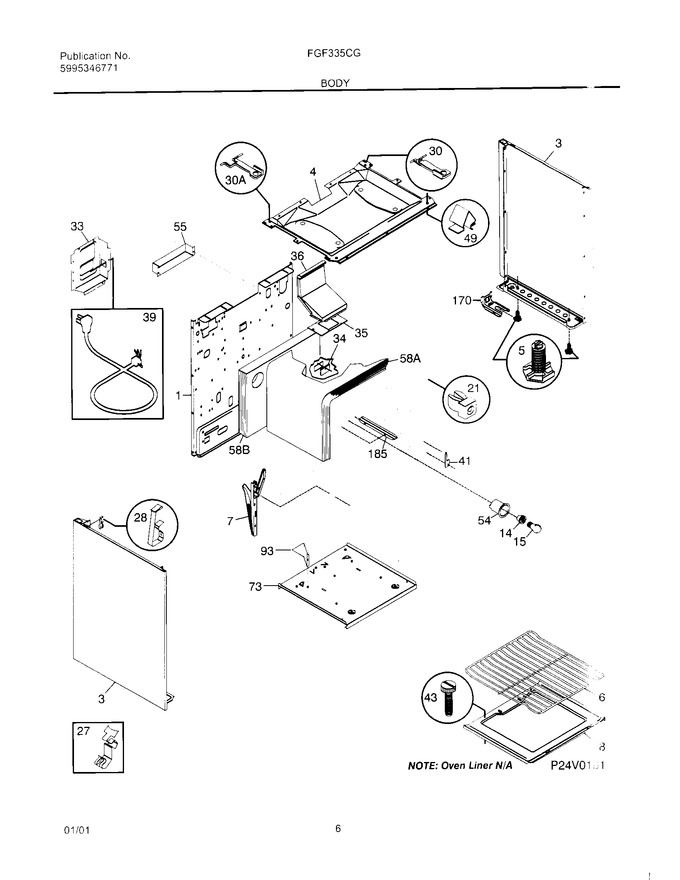 Diagram for FGF335CGSJ