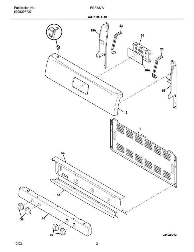 Diagram for FGF337AWF