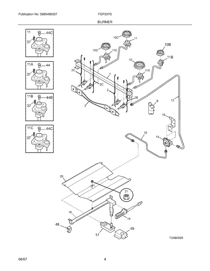 Diagram for FGF337GWB