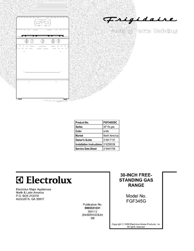 Diagram for FGF345GSC