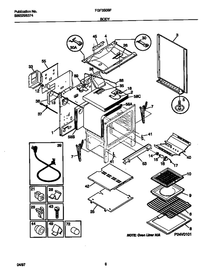 Diagram for FGF350BFDA