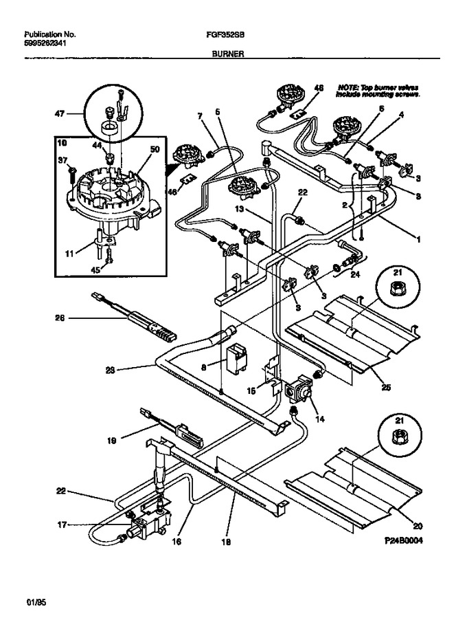 Diagram for FGF352SBWA