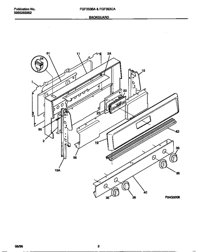 Diagram for FGF353CASE