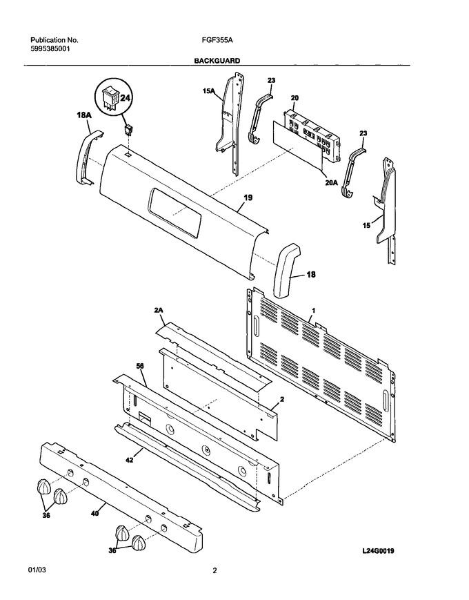 Diagram for FGF355AUD