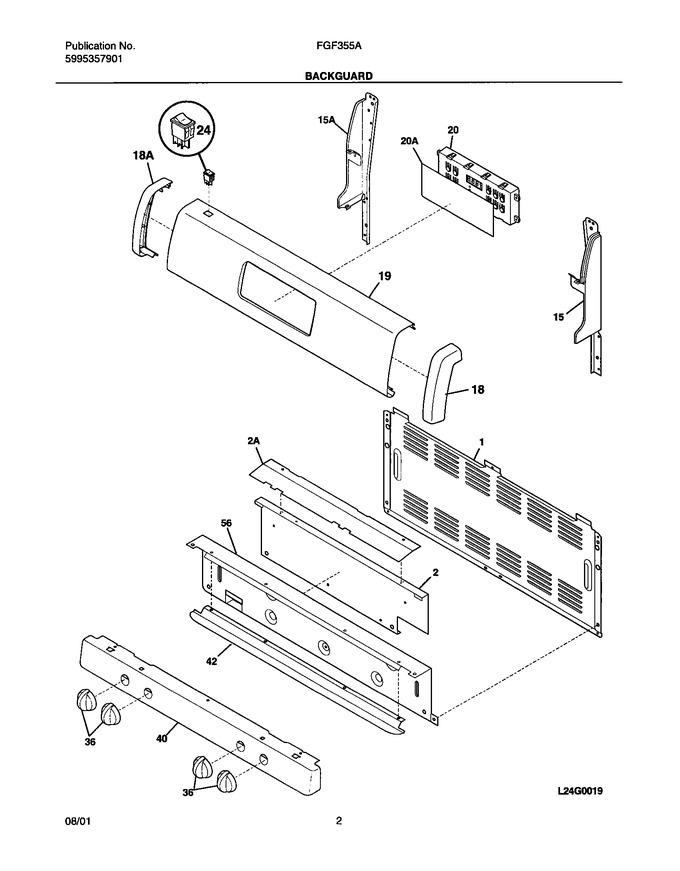 Diagram for FGF355AWA