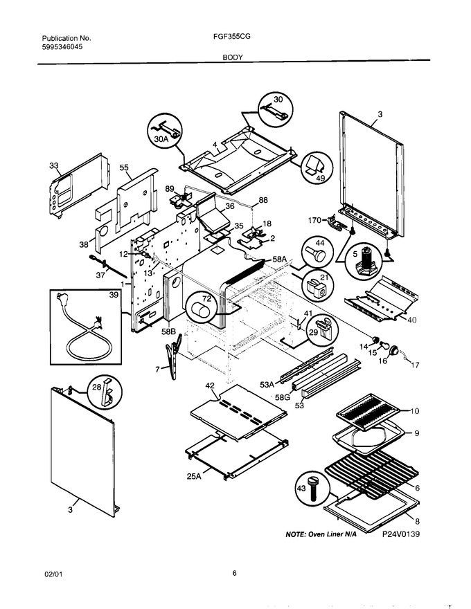 Diagram for FGF355CGTF