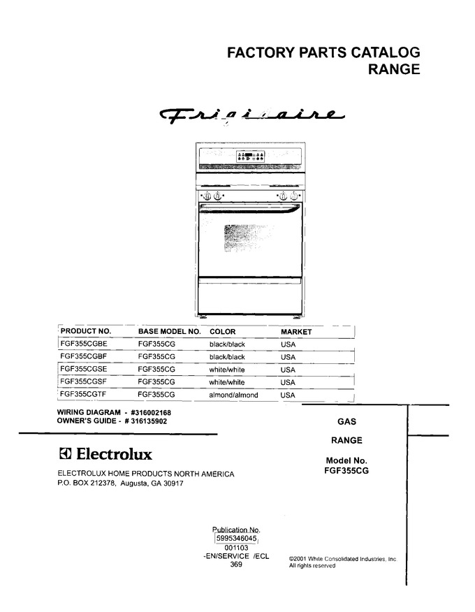 Diagram for FGF355CGBE