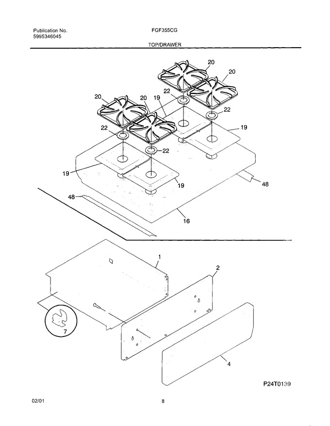 Diagram for FGF355CGBE