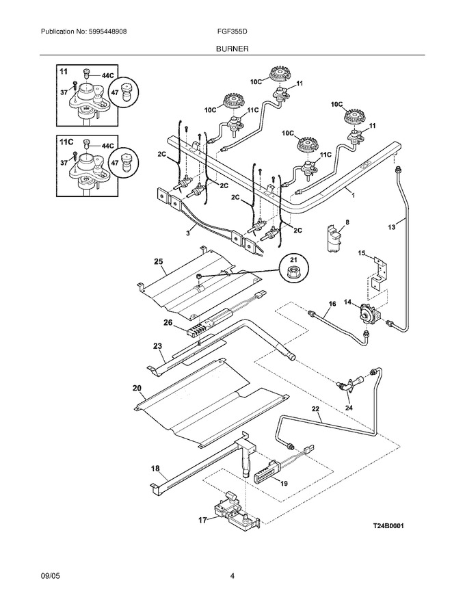 Diagram for FGF355DWD