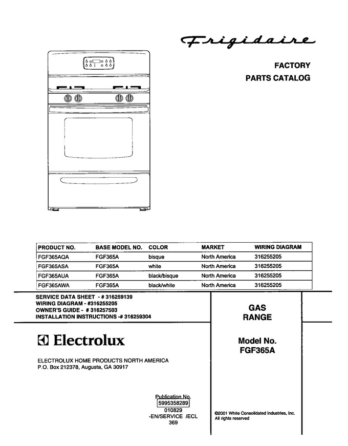 Diagram for FGF365AUA