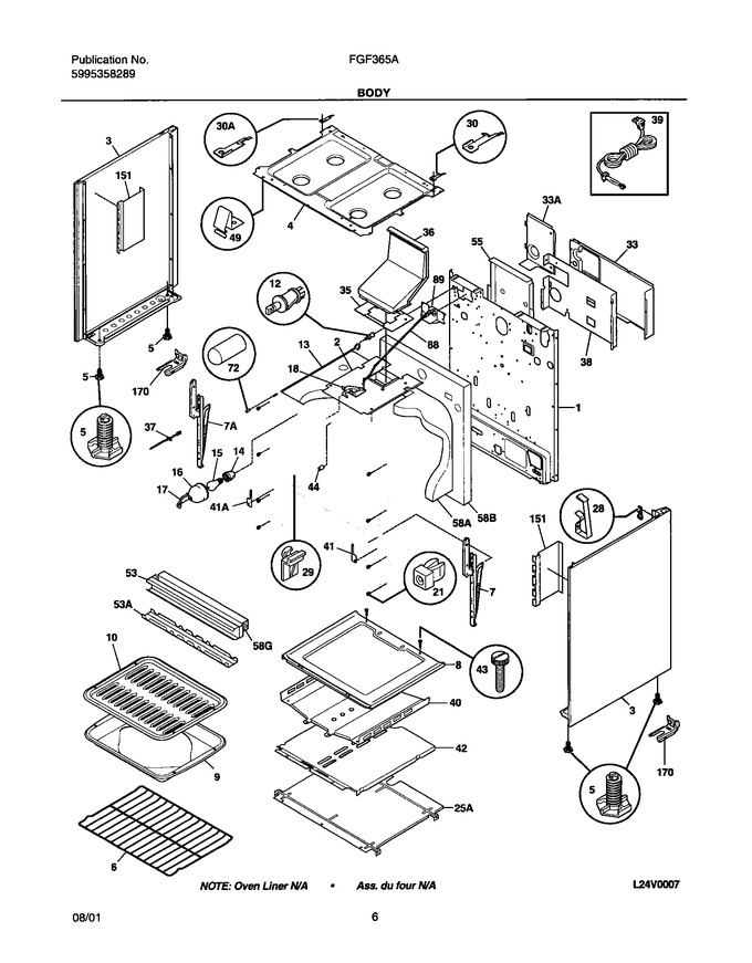 Diagram for FGF365AUA