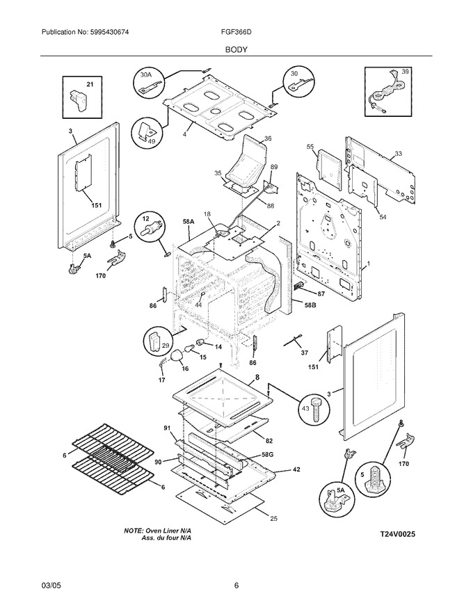 Diagram for FGF366DSD