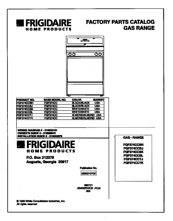Diagram for FGF374CCSL