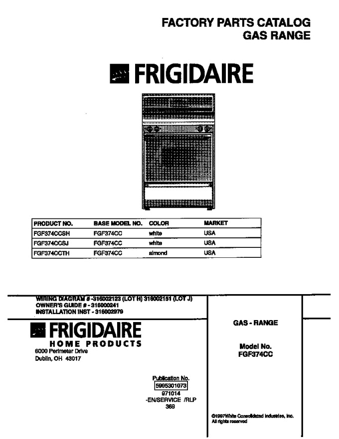 Diagram for FGF374CCSH