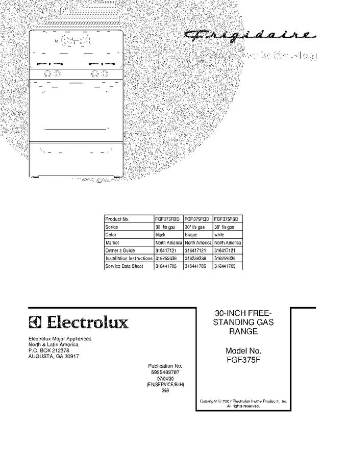 Diagram for FGF375FQD