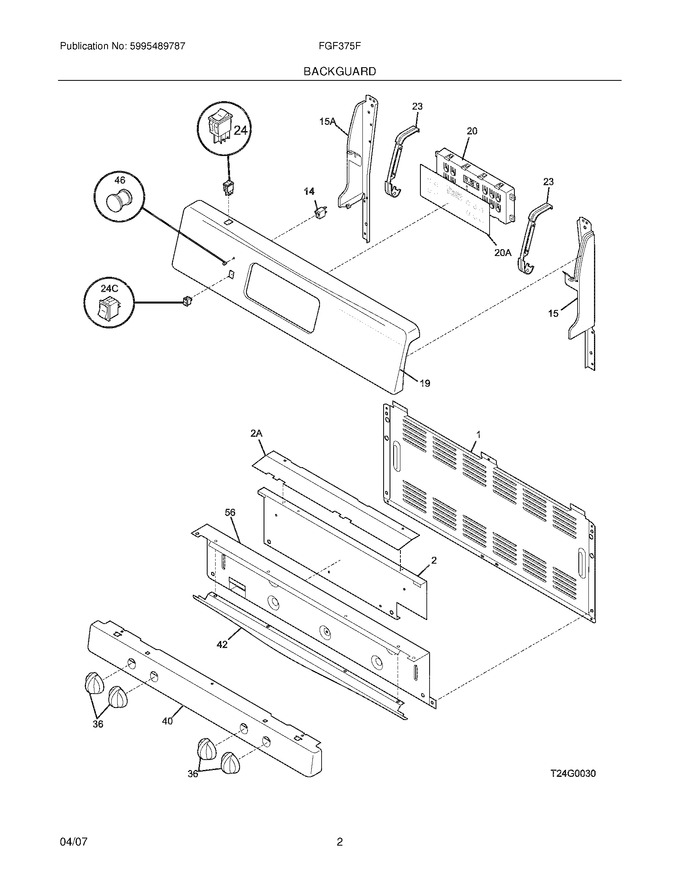 Diagram for FGF375FSD