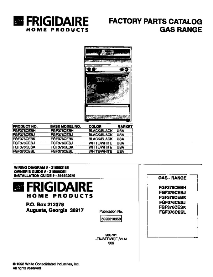 Diagram for FGF376CESJ