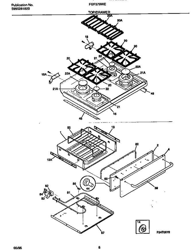 Diagram for FGF379WESA