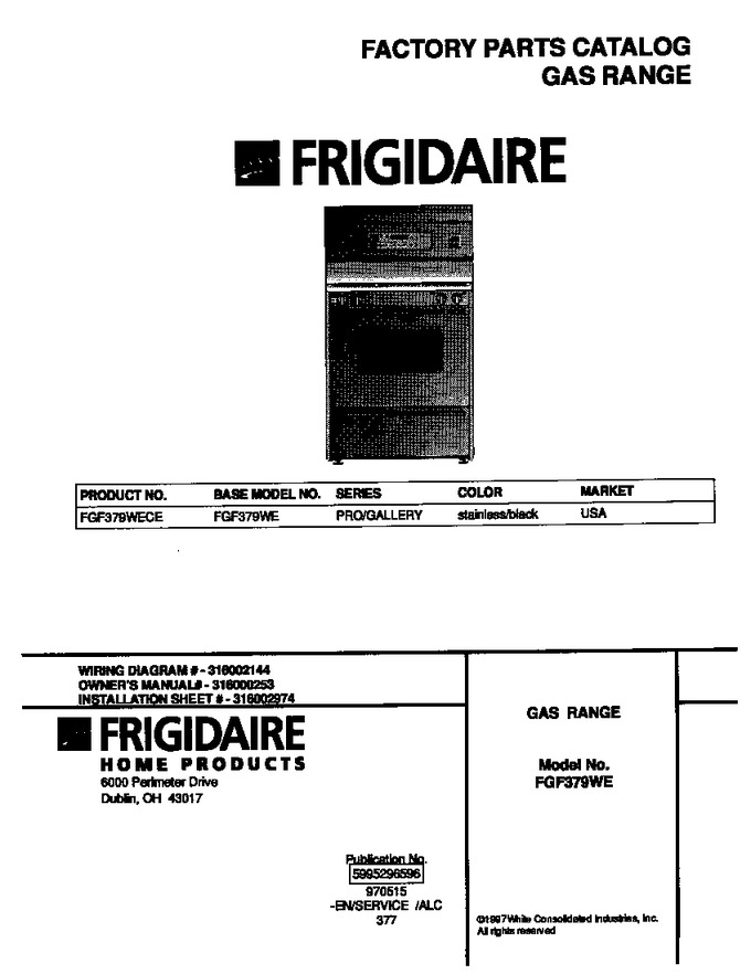 Diagram for FGF379WECE