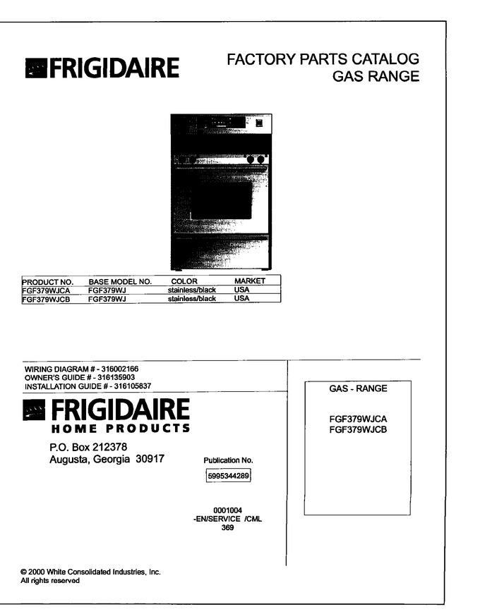 Diagram for FGF379WJCB