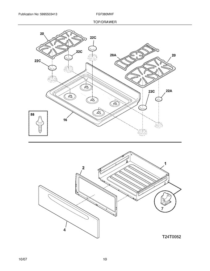 Diagram for FGF380MXFSB